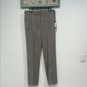 Richard chai love tweed Smokey mauve  Tapered Trousers women’s size 10 new